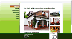 Desktop Screenshot of birkenweiler.de