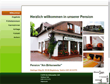 Tablet Screenshot of birkenweiler.de